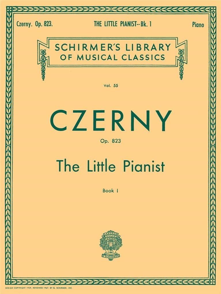 Little Pianist, Op. 823 - Book 1